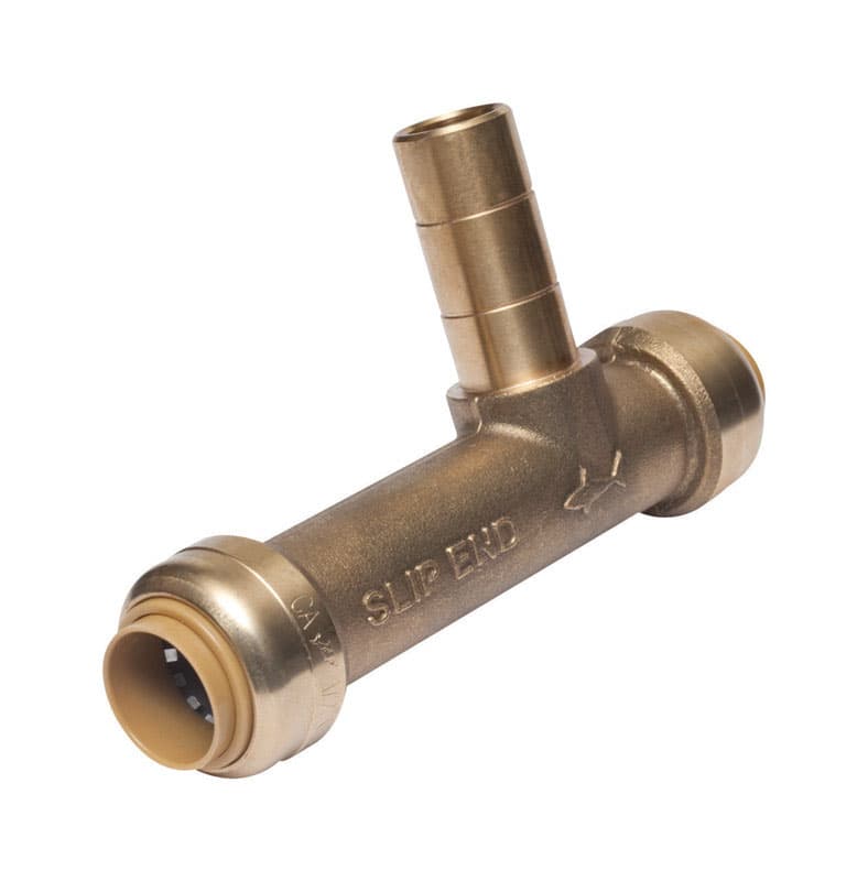 Photos - Cable Tie / Pipe Clamp SharkBite 1/2 in. PTC X 1/2 in. D PTC Brass Adapter U4482LFA 