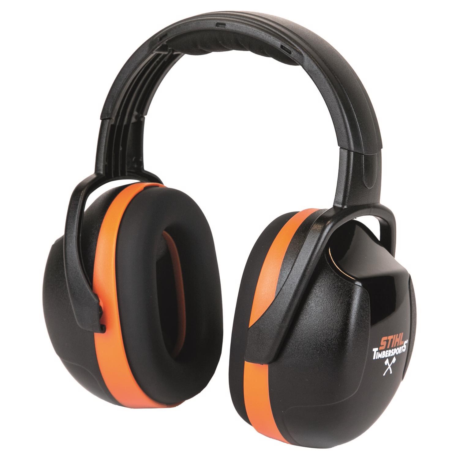 STIHL Timbersports 29 dB Headband Hearing Protector Black/Orange 1