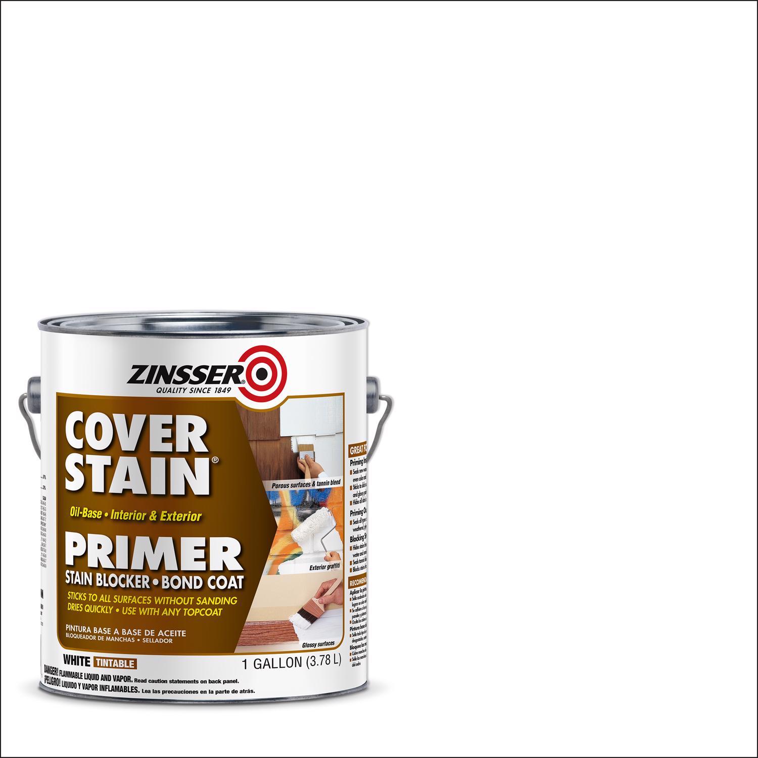 Zinsser 5 Gal. B-I-N Shellac-Based White Interior/Spot Exterior Primer And Sealer 00900