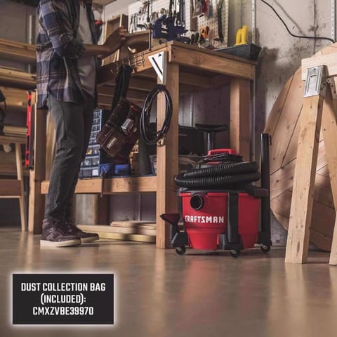 Craftsman 6 gal Corded Wet/Dry Vacuum 7.5 amps 120 V 3.5 HP Mfr