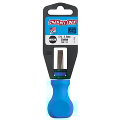 Channellock 1/4 in. X 1.5 in. L Slotted Stubby Screwdriver 1 pk