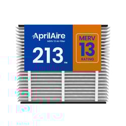 AprilAire 20 in. W X 25 in. H X 4 in. Synthetic Fiber 13 MERV Pleated Air Cleaner Cabinet Air Filter