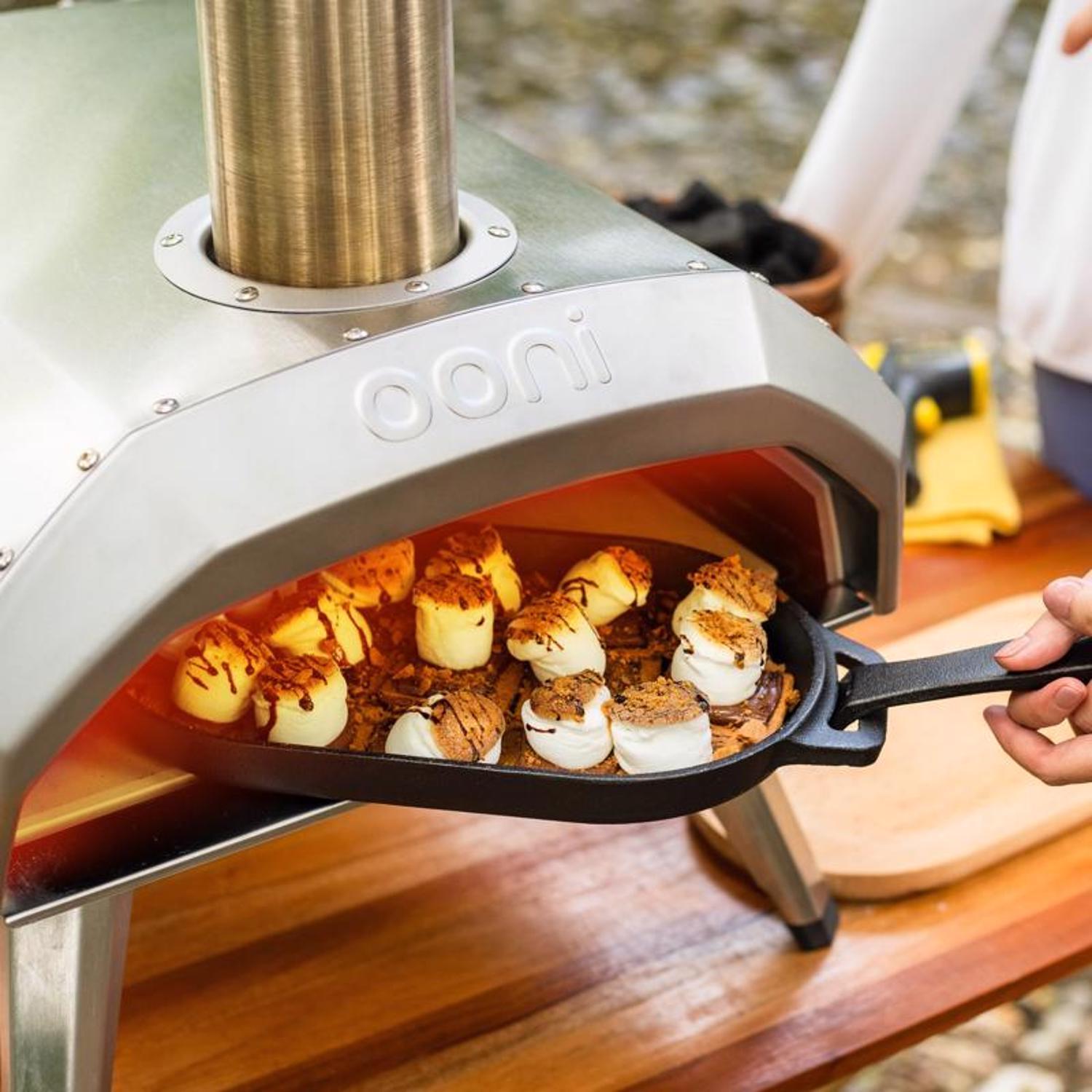 Ooni Karu 12 Charcoal/Wood Chunk Outdoor Pizza Oven Silver Mfr# UU