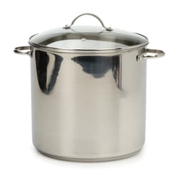 RSVP International Endurance Stainless Steel Stock Pot 16 qt Silver