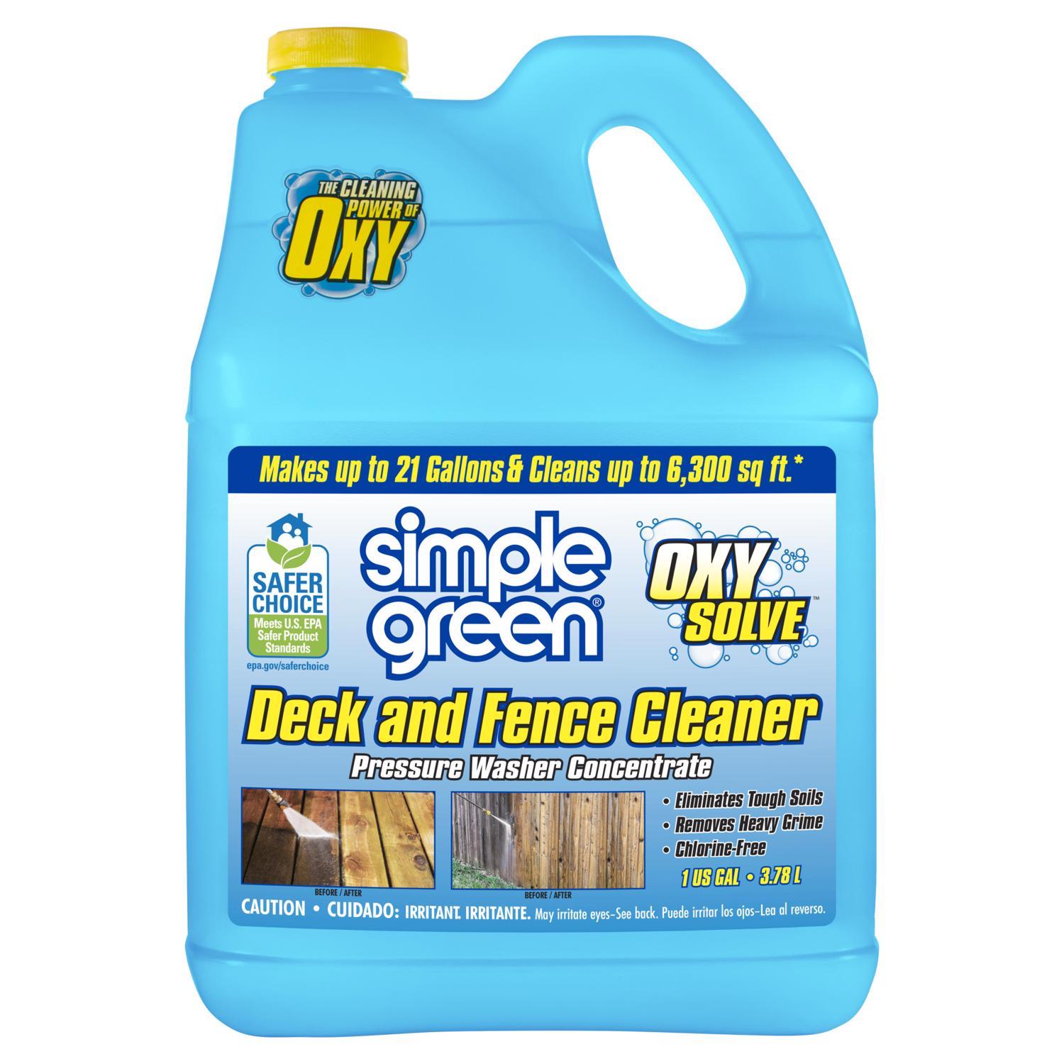 Simple Green Oxy Solve Deck and Fence Cleaner