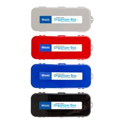 Bazic Products Double Deck 1.46 in. H X 8 in. W X 3.54 in. D Multi-Purpose Box Assorted