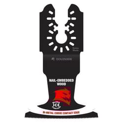 Diablo 2-1/2 in. W Bi-Metal Curve Contact Edge Oscillating Blade Nail-Embedded Wood 3 pk