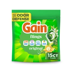 Gain Flings Original Scent Laundry Detergent Pod 12 oz 16 pk