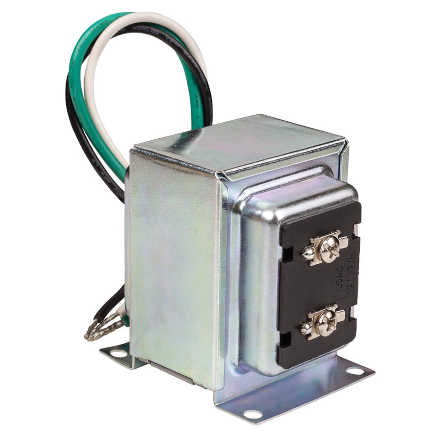 Heath Zenith Silver Metal Wired Door Chime Transformer Mfr