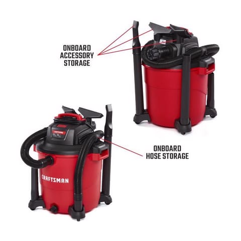 Craftsman 20 gal Corded Wet/Dry Vacuum 12 amps 120 V 6.5 HP Mfr