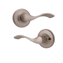Kwikset Balboa Satin Nickel Passage Lever Right or Left Handed