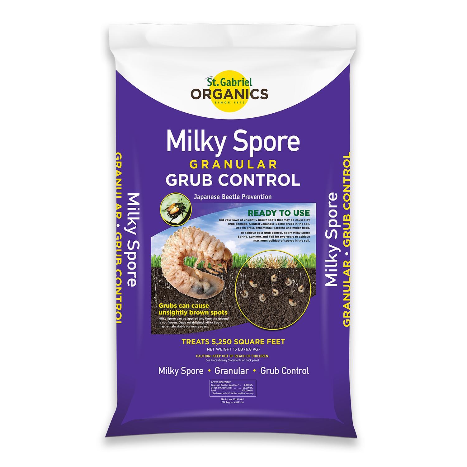 St. Gabriel Organics Milky Spore Granular Organic Grub and Insect