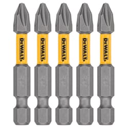 DeWalt Max Fit Phillips #2 X 2 in. L Screwdriver Bit Set Steel 5 pk