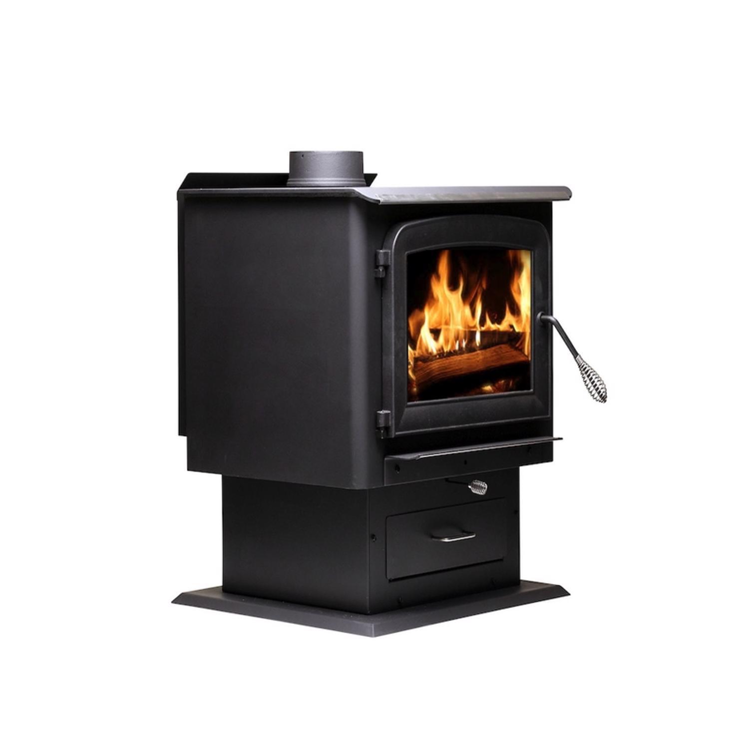 US Stove Ashley Hearth AW2520E-P Wood Burning Stove - Thumbnail 3