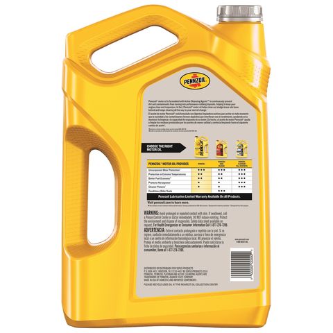 Pennzoil 10W-40 4-Cycle Conventional Motor Oil 5 qt 1 pk Mfr