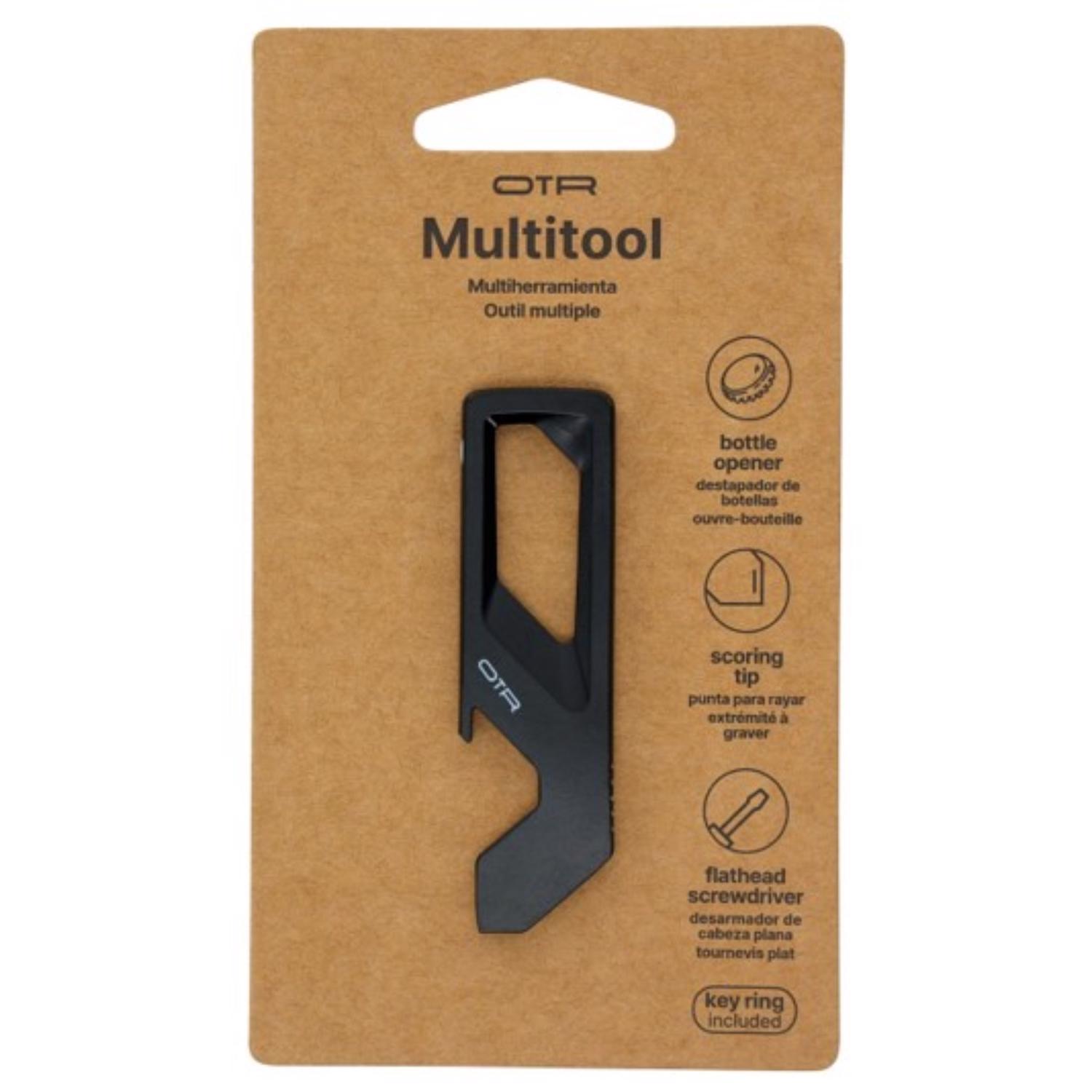 OTR Stainless Steel Black Multi-Tool Key