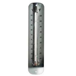 EZRead Thermometer Metal Silver 12 in.