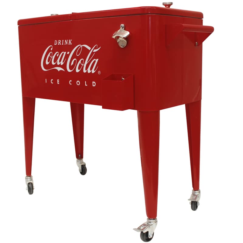 Leigh Country Coca-Cola Red 80 qt Cooler Mfr# CP 98121 - Ace
