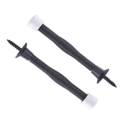 Ace 3 in. W Metal Oil Rubbed Bronze Spring Door Stop Mounts to door and wall 0 in.