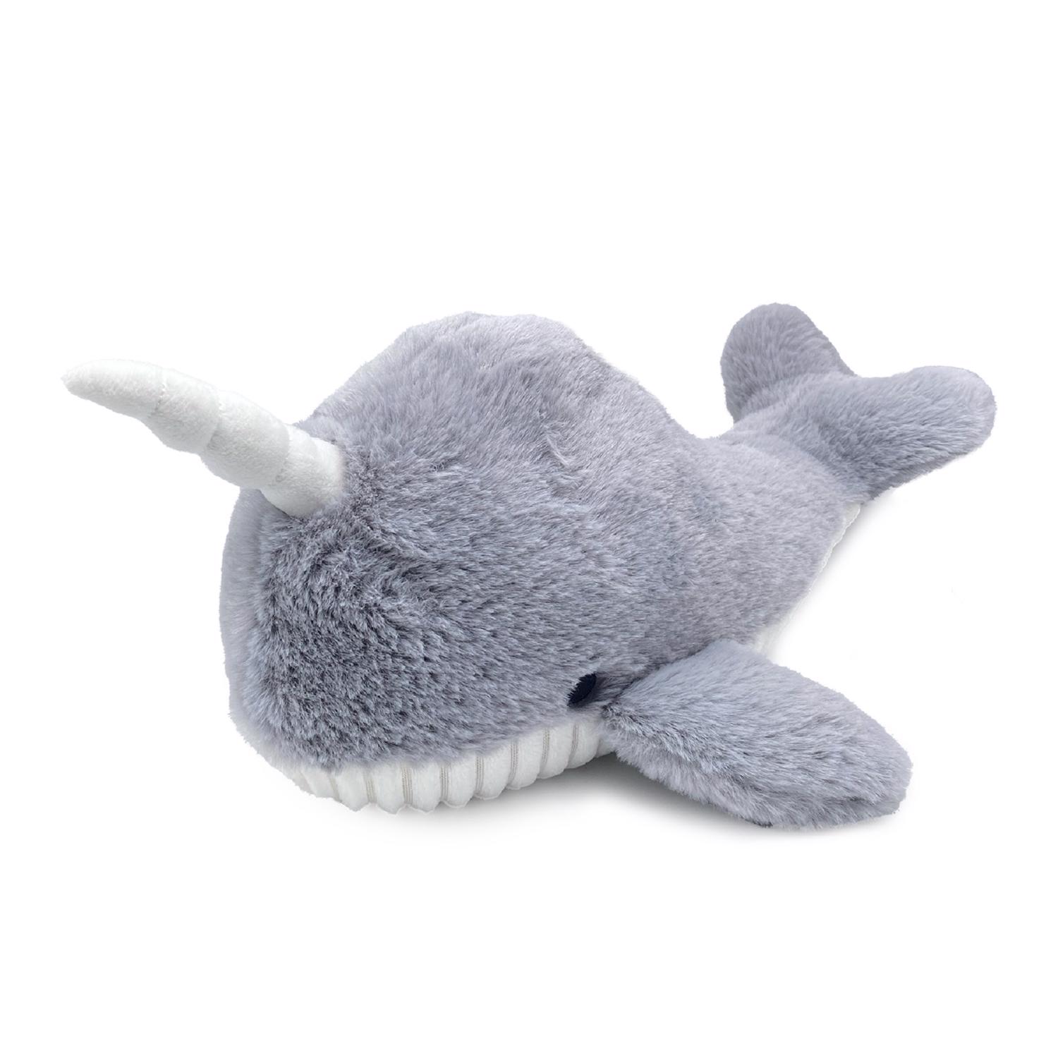 9090517 Stuffed Animal Plush Toy, Gray & White