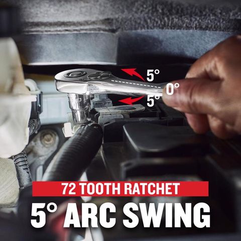 Craftsman 3/8 in. drive Metric 6 Point Nano Mechanic's Tool Set 24