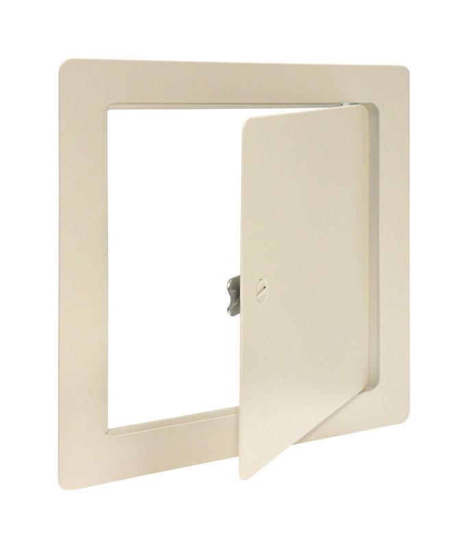 4793543 14 x 14 in. Steel White Access Panel