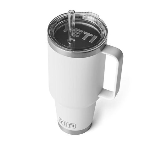 [未使用] YETI Rambler 42 oz Mug ホワイト YETI Rambler 42 oz White BPA Free Straw Mug Mfr# 21071503836 - Ace