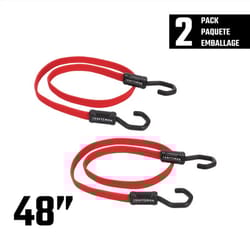 Craftsman Flat Bungee Cord 48 in. L 2 pk