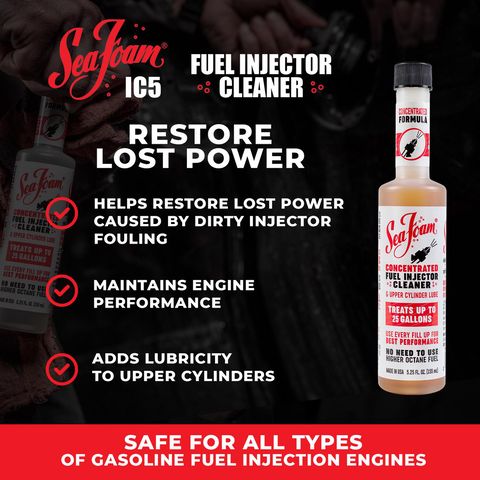 Sea Foam Gasoline Fuel Injector Cleaner 5.25 oz Mfr# IC5 - Ace
