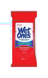 Wet Ones Fresh Antibacterial Wipes Disposable Adult Washcloths 20 ct