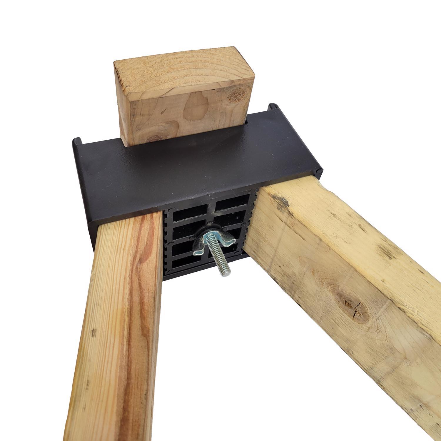 Fulton 2 in. H X 4 in. W Sawhorse Brackets 500 lb. cap. 2 pc Mfr