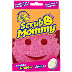 Scrub Daddy Scrub Mommy Heavy Duty Scrubber Sponge For Kitchen 6 in. L 1 pk