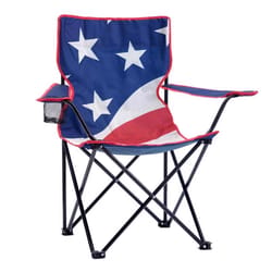 QuikChair Red/White/Blue USA Classic Folding Chair