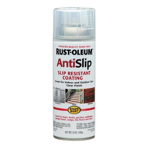 Rust-Oleum Stops Rust Flat/Matte Clear Spray Paint 12 oz Mfr