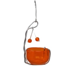 Songbird Essentials Oriole 8 oz Aluminum/Glass Jelly Hanging Bird Feeder 1 ports