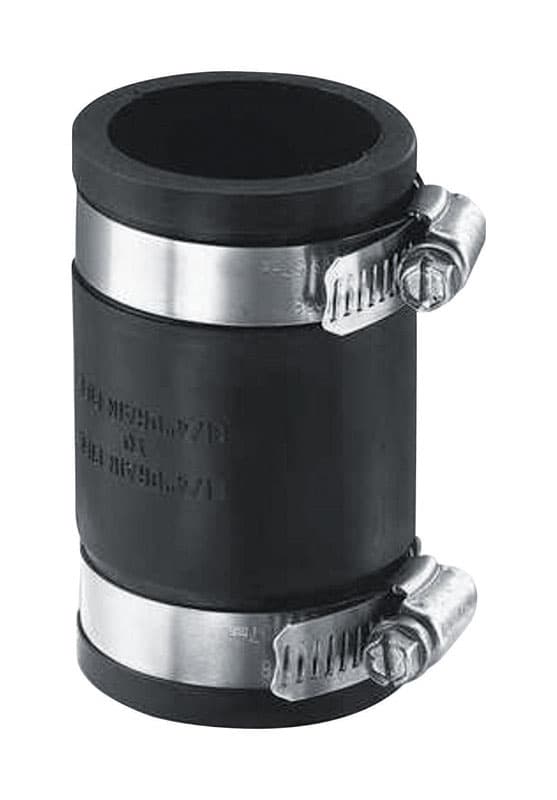 Fernco Schedule 40 2 in. Hub each X 2 in. D Hub PVC Flexible