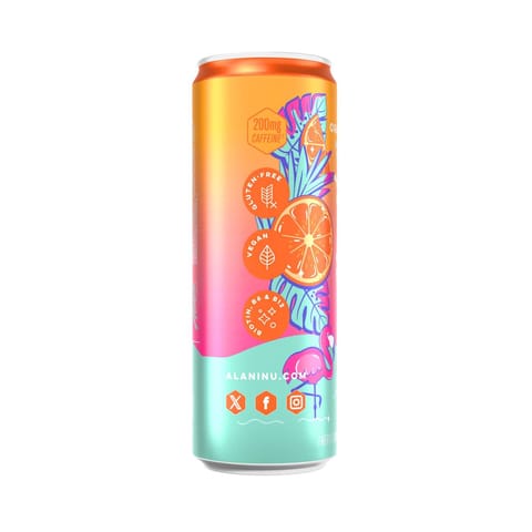 Alani Nu Orange Energy Drink 12 fl. oz. Mfr# 850645008363 - Ace