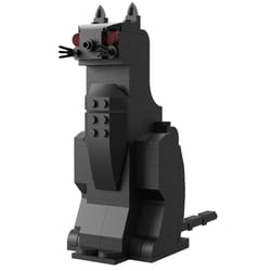 Ace Hardware Black Cat Block Set Black 170 pc