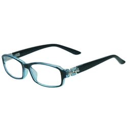 Envy Black/Blue Frame +1.50 Strength Women's Reading Glasses