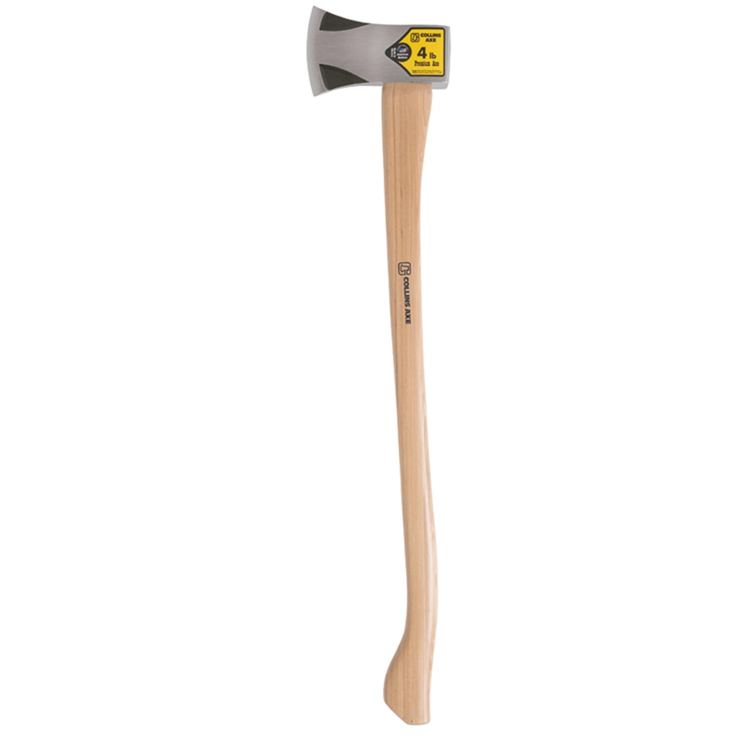 Collins 4 lb Single Bit Splitting Axe 34 in. Wood Handle Mfr# HM