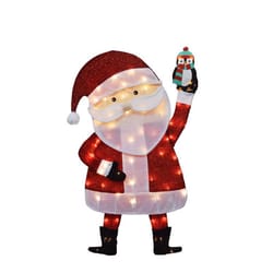 Candy Cane Lane Incandescent 2 ft. Santa Yard Decor