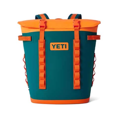 YETI Hopper M20 Orange/Teal 20 qt Backpack Cooler Mfr# 18060131549