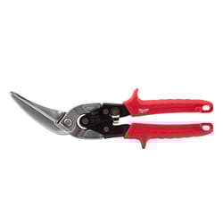 Milwaukee 11.35 in. Steel Left Cut Aviation Snips 22 Ga. 1 pk