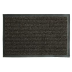 Southern Oaks 18 in. W X 28 in. L Brown Ribbed Polypropylene Utility Mat