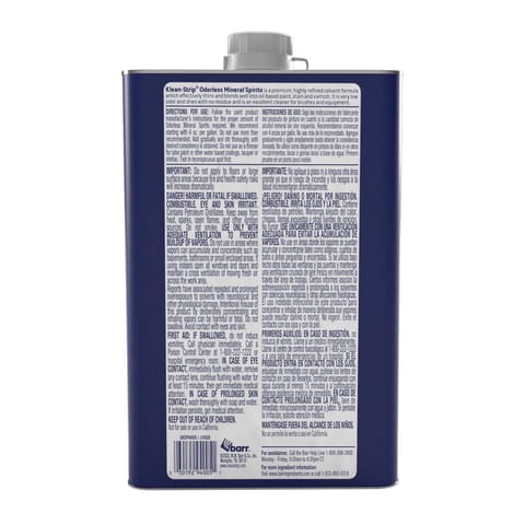 Klean Strip Mineral Spirits Paint Thinner 1 qt Mfr# QKSP94005