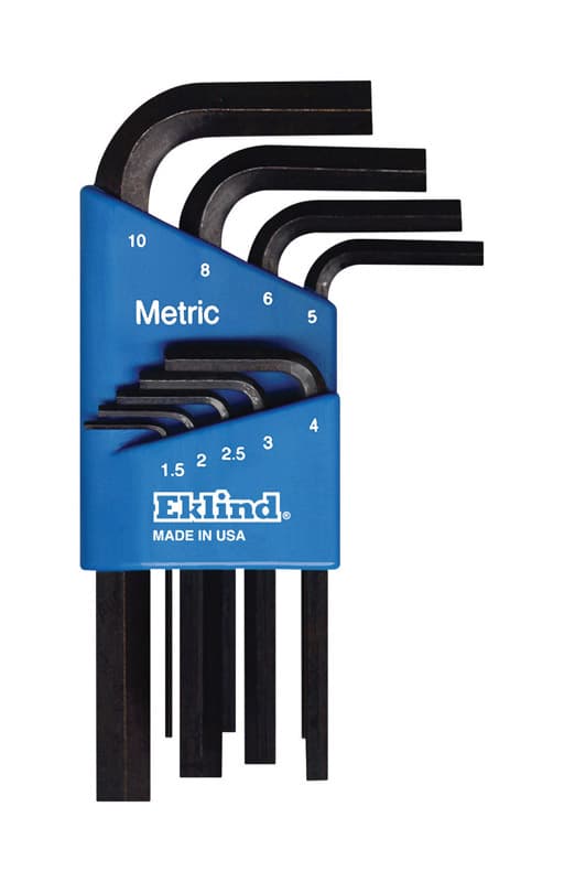 Photos - Wrench Eklind Hex-L Metric Short Arm Hex L-Key Set 9 pc 10509