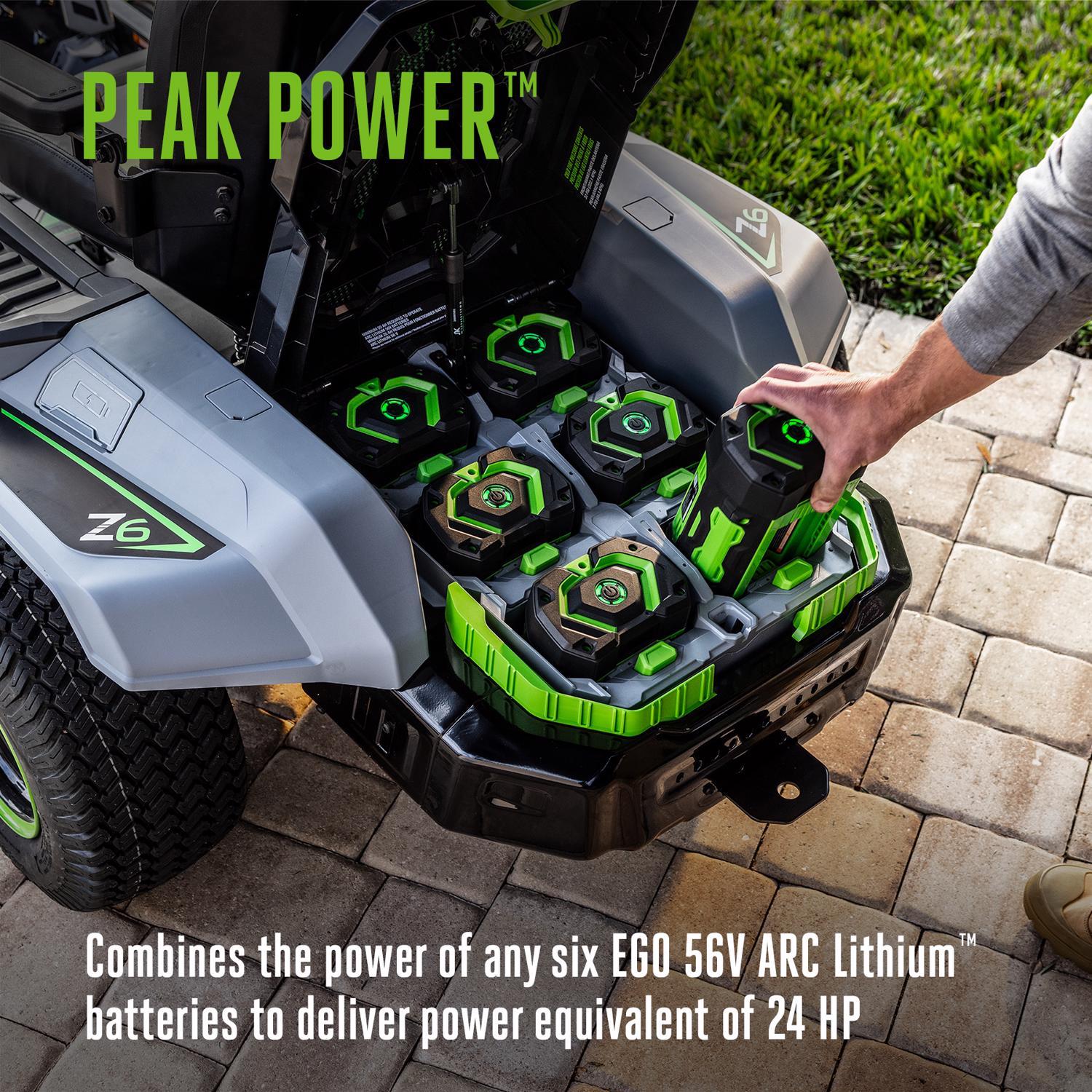 EGO POWER+ ZT4215S Zero Turn Mower - Thumbnail 2