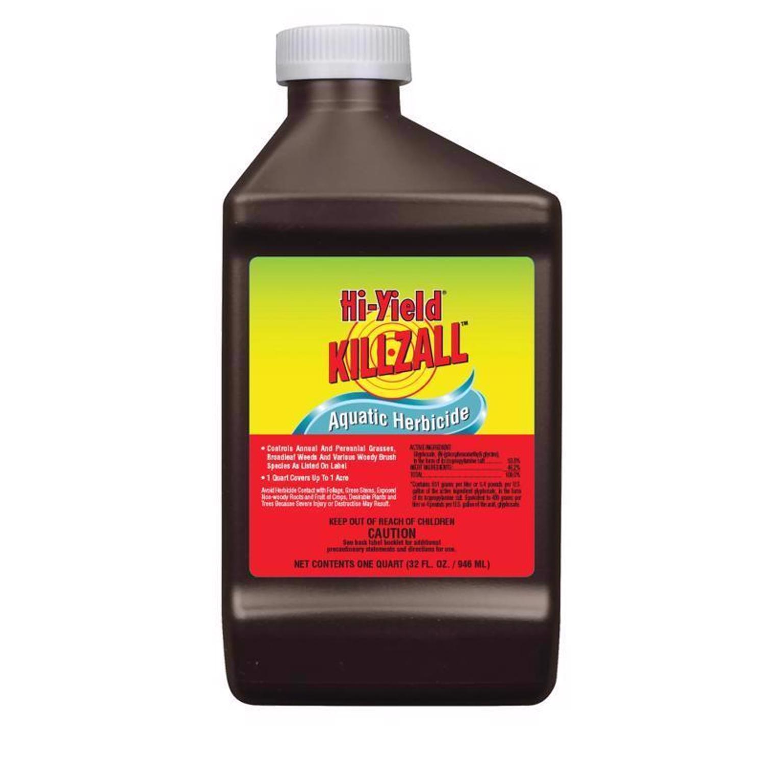 Hi-Yield Killzall Aquatic Herbicide Concentrate 32 oz Mfr# 33700 - Ace  Hardware