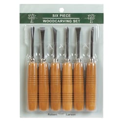 Robert Larson Woodcarving Set 6 pc
