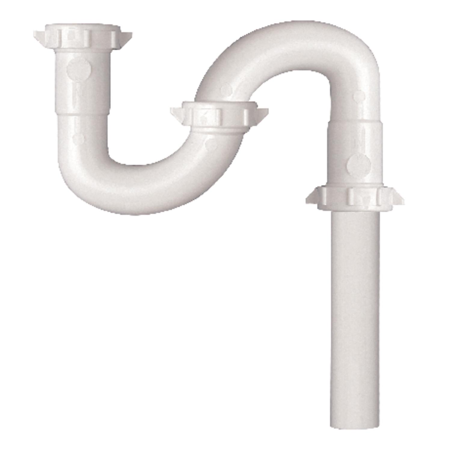 Keeney 1-1/2 in. Slip in. X 1-1/2 in. D Slip Plastic Sink Trap 1